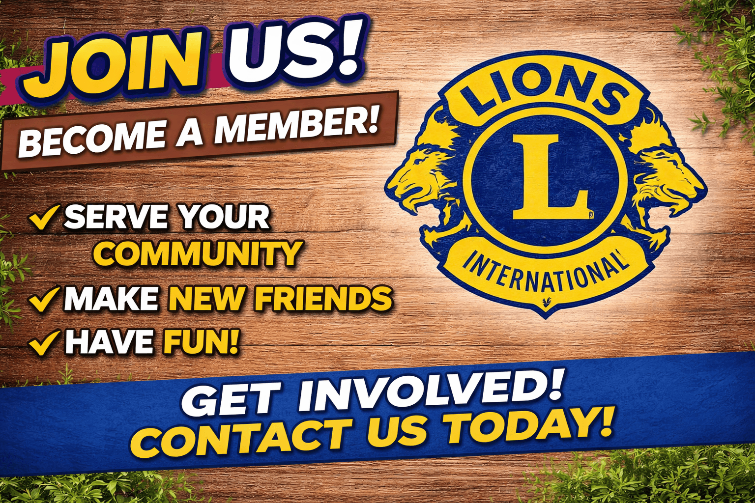 Join the Lions Club