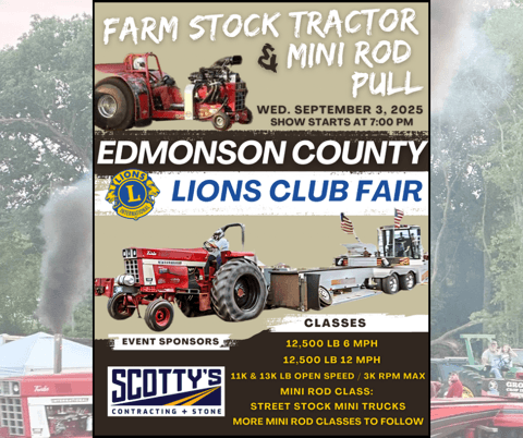 2025 County Fair poster