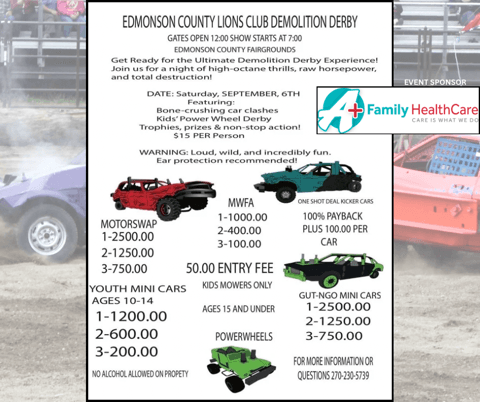 2025 County Fair poster